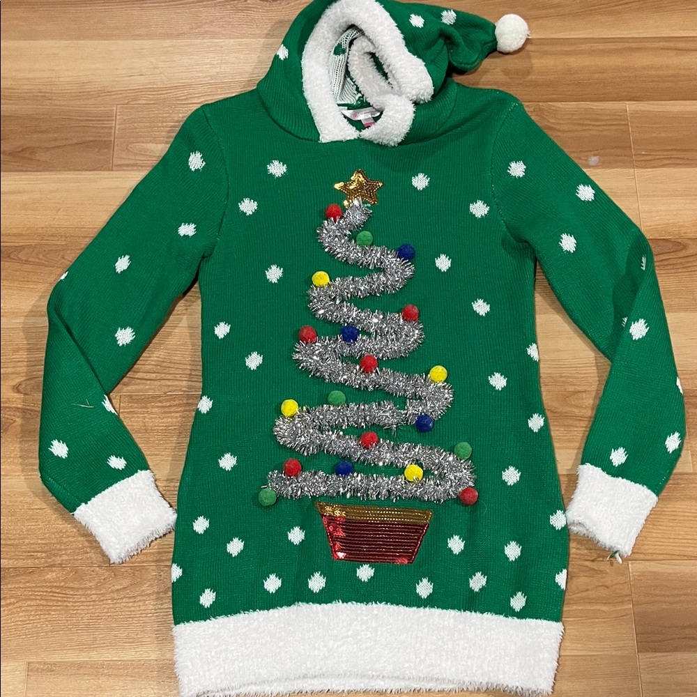 Ugly Christmas Tree Sweater - Picture 2 of 5